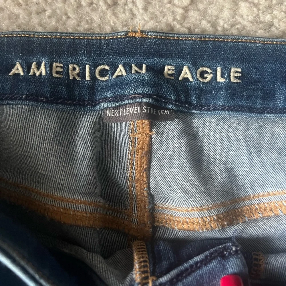 American Eagle Light Blue Stretch Jeans - Picture 2 of 3